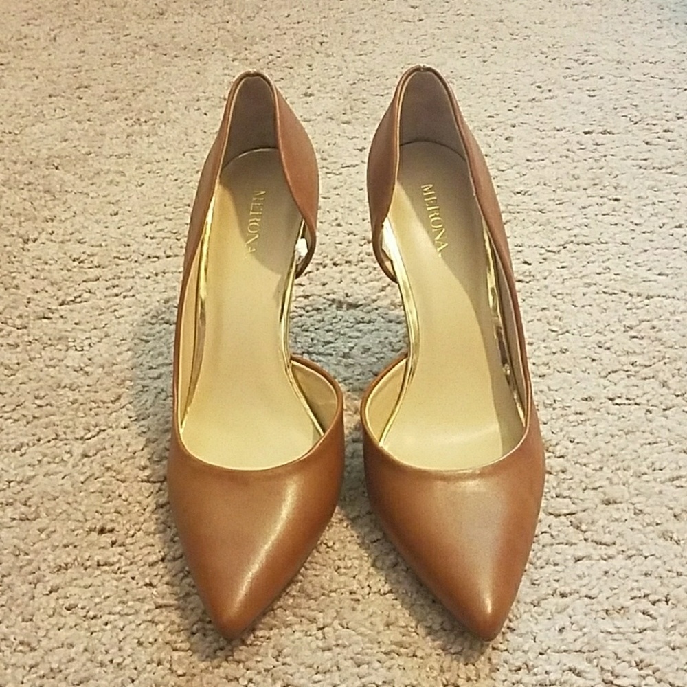 Merona Tan Heels